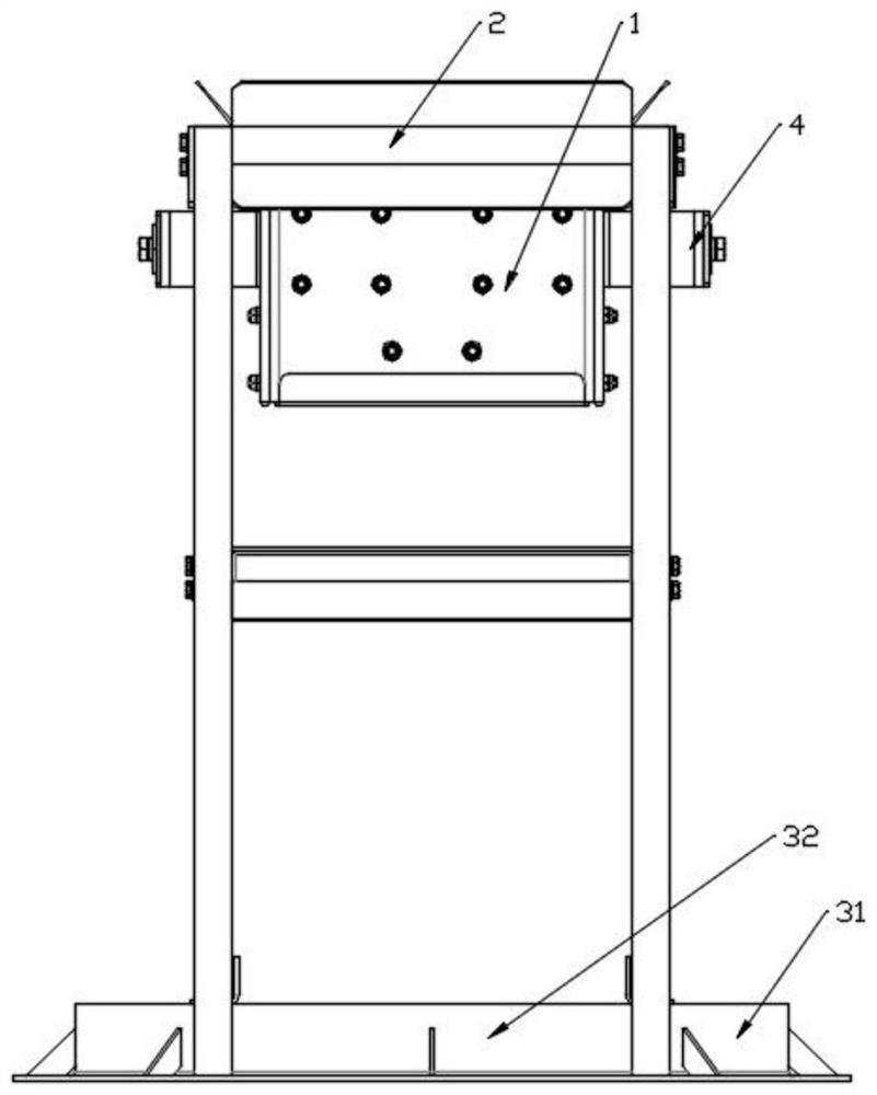 Split type twisted cable twist stopping device and assembling method