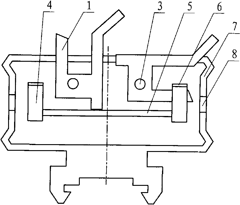 Highly-efficient wire breaking terminal