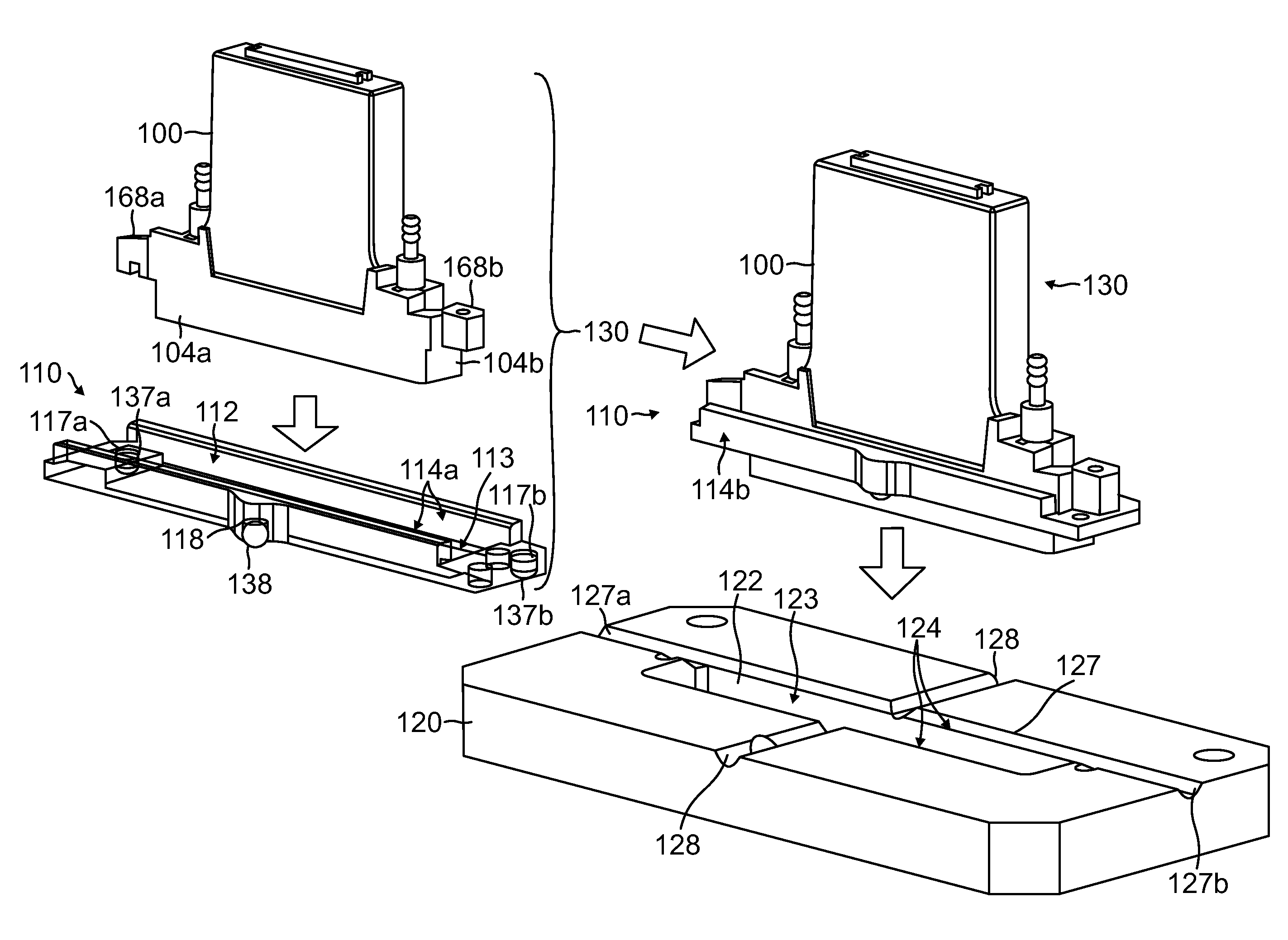System and method for print head alignment using alignment adapter