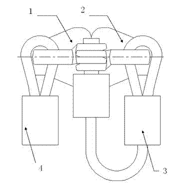 Self-locking zipper head