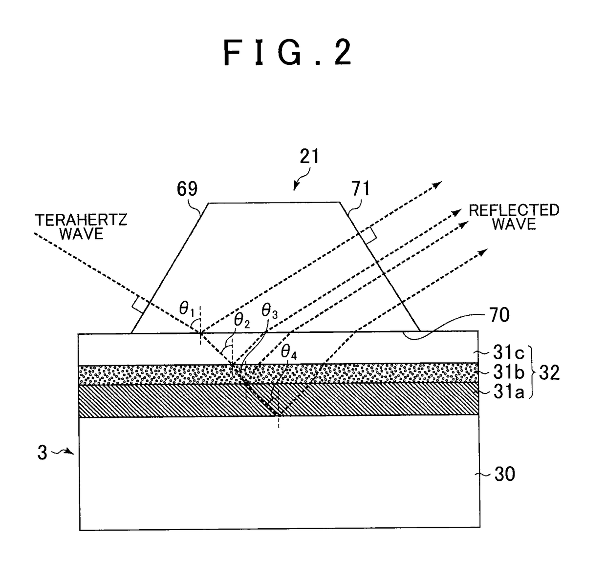 Film thickness measuring device and film thickness measuring method