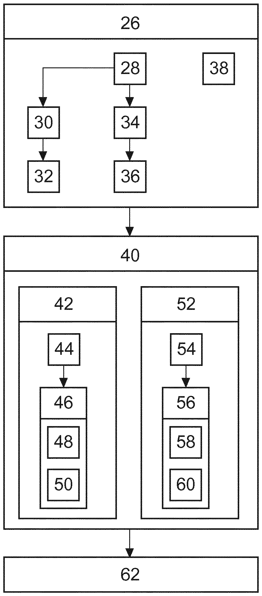 Method for reproducing a map display in a vehicle depending on a driving situation