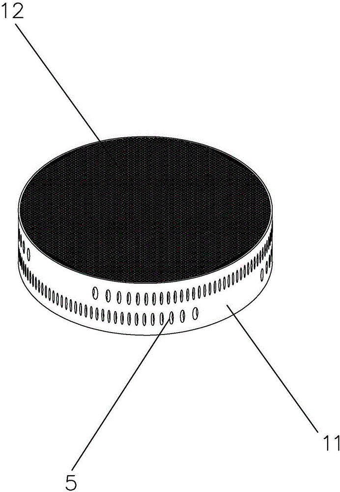 Water temperature adjustment porous medium pulse isometric burner