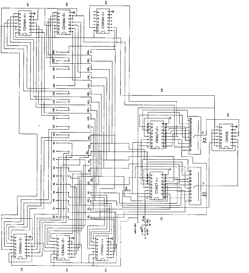 Channel automatic switching device and control method thereof