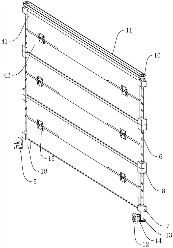 Fabricated building external hanging platform