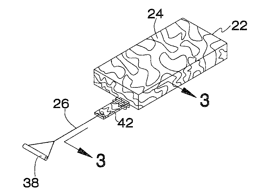 Vacuum packed inflatable stretcher with frangible overwrap and method of deploying same