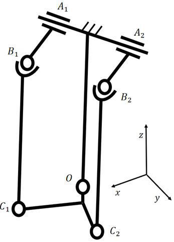 State estimation method, device and equipment of parallel configuration humanoid robot and medium