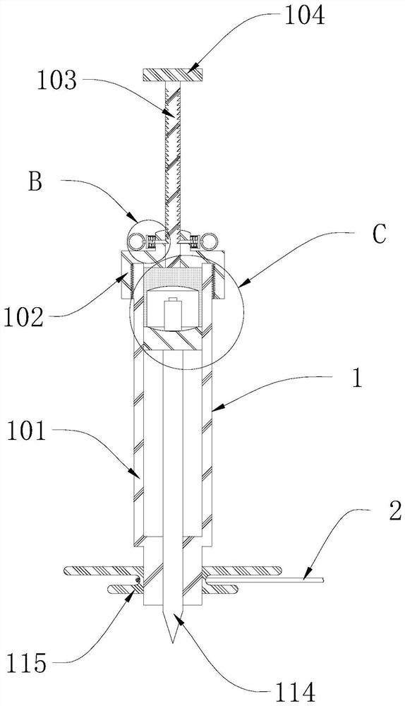 A car automatic escape device