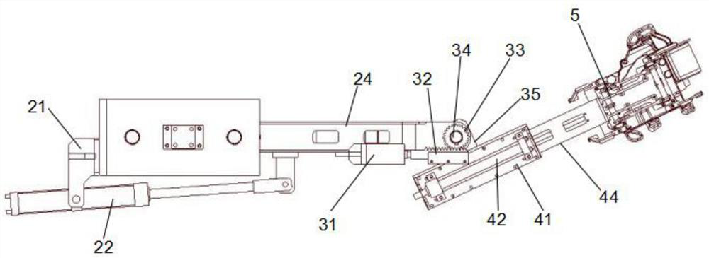 An automatic pick-up manipulator for a casting machine