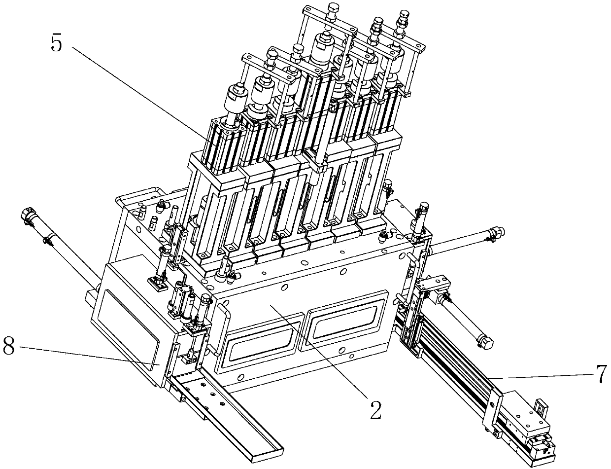 Aspheric optical lens compression molding machine