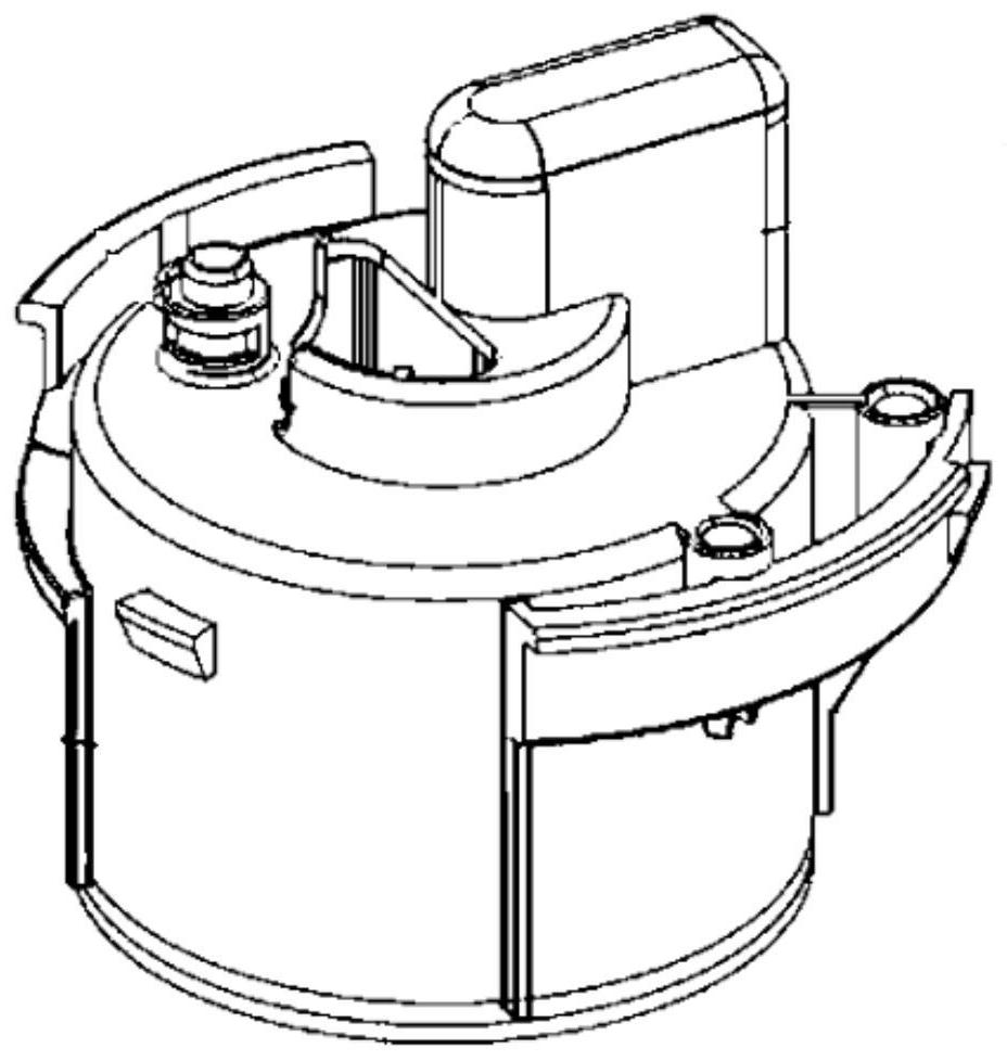 Fuel pump support assembly for vehicle