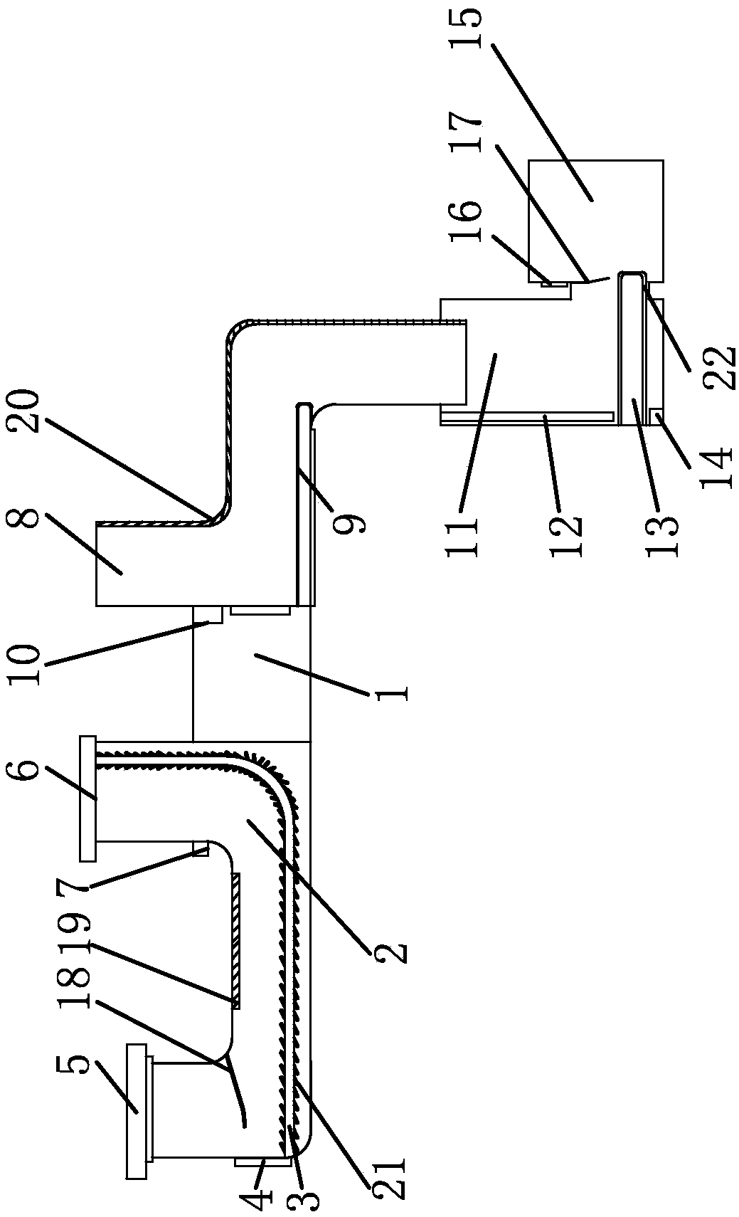 Feeding and discharging auxiliary device of paper cup machine