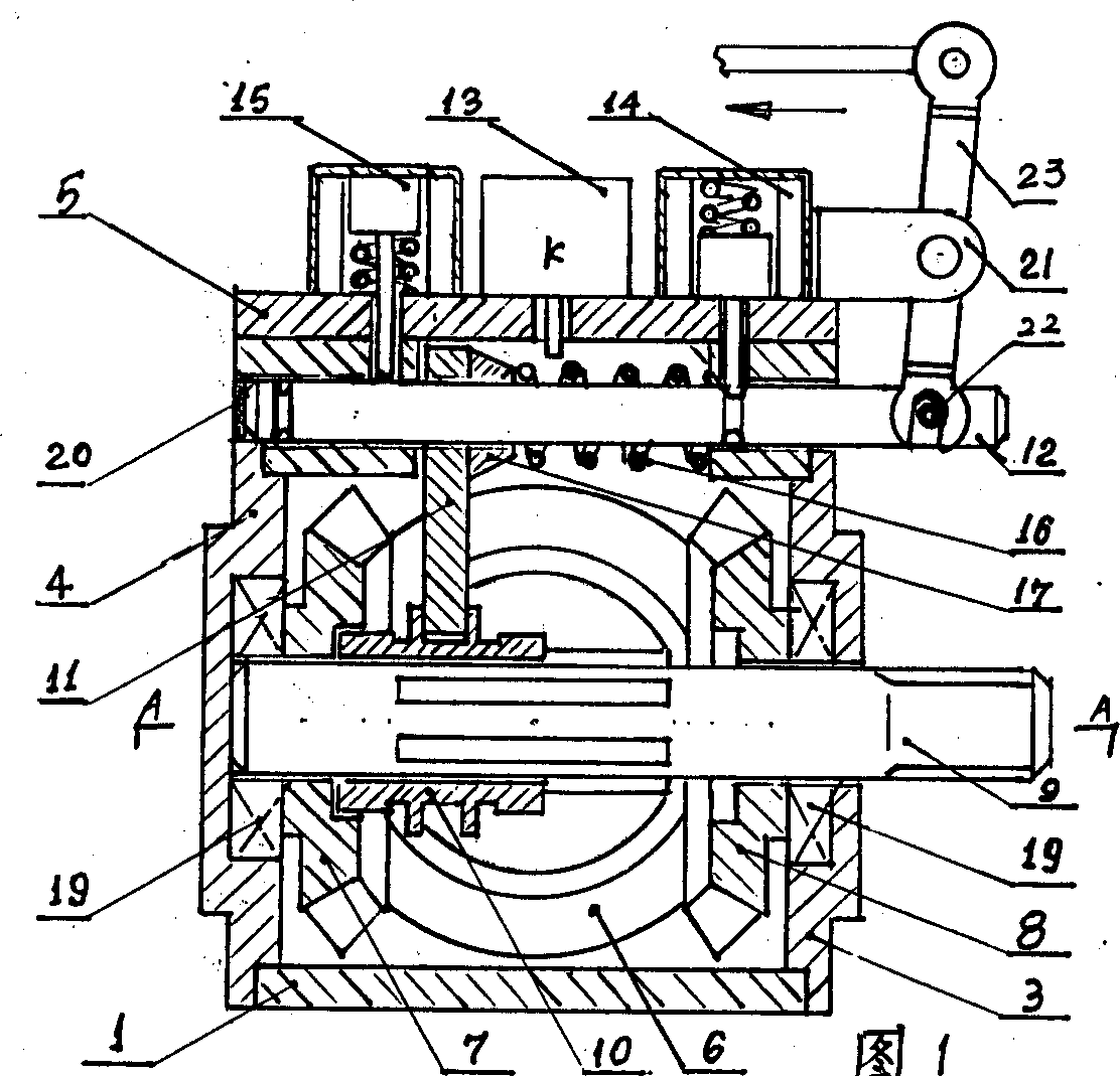 External reverse gear unit of speed variator for motorcycle engine