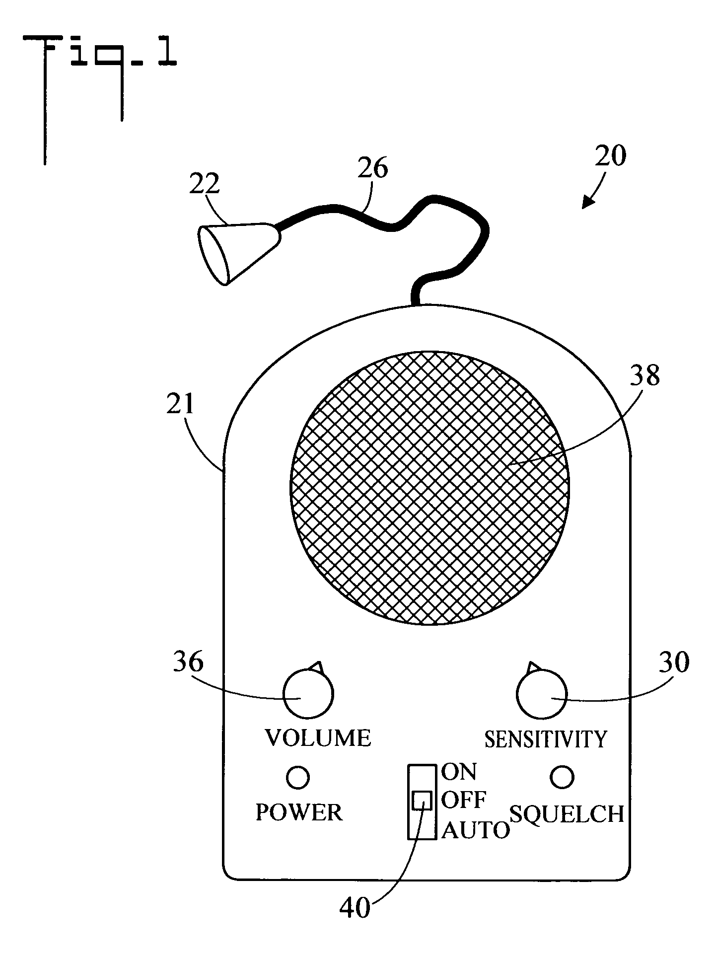 Method for monitoring outside sound through a closed window and device therefor