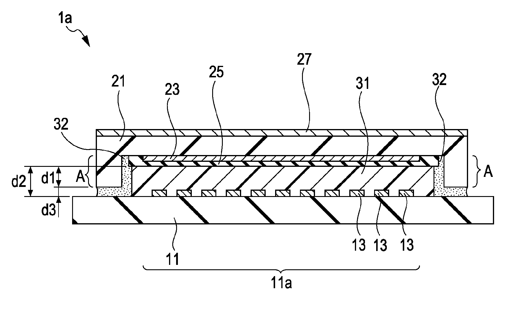 Display, method for producing display, and electronic apparatus