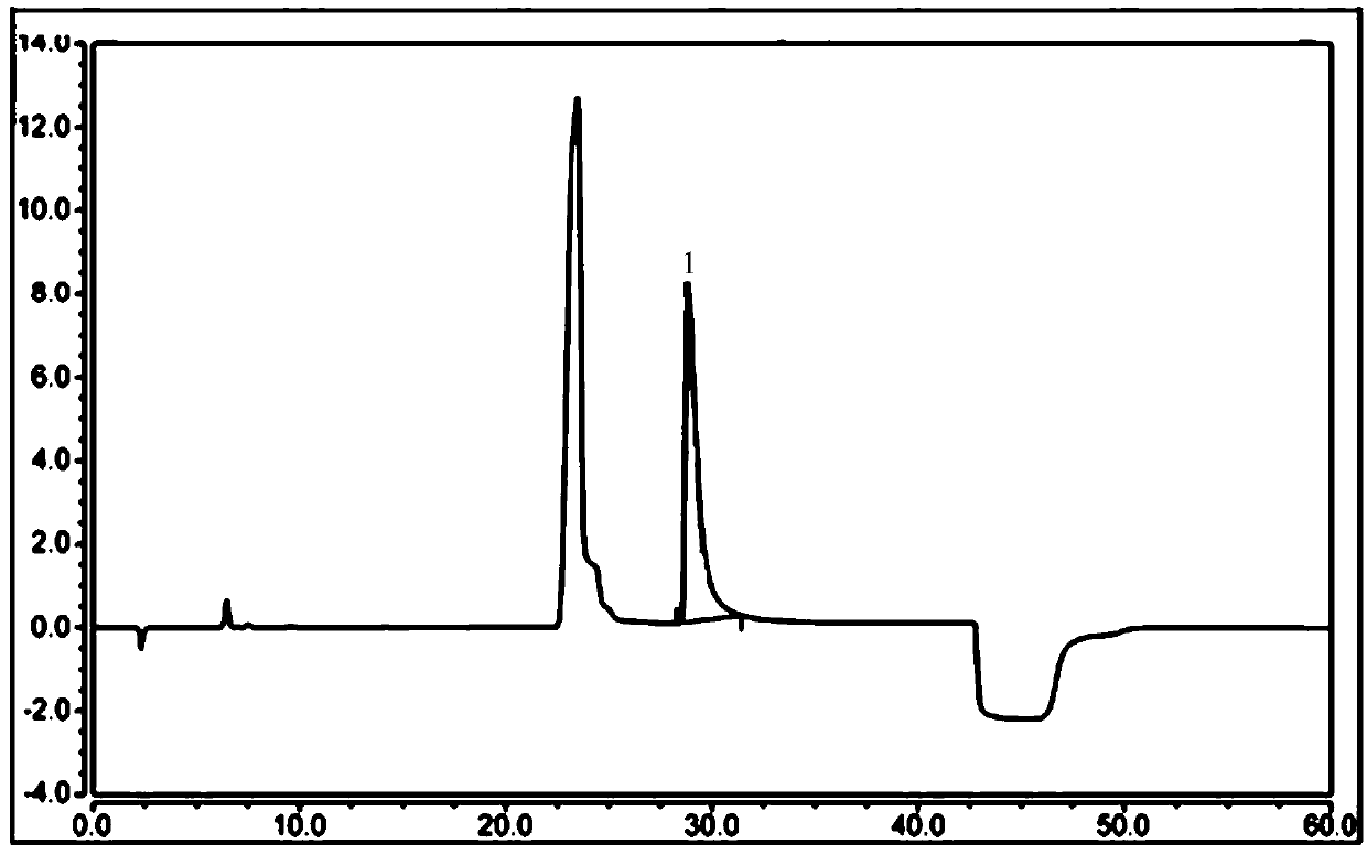 Detecting method of ethene diamine and method for detecting ethene diamine in sitagliptin phosphate intermediate XG-SM2