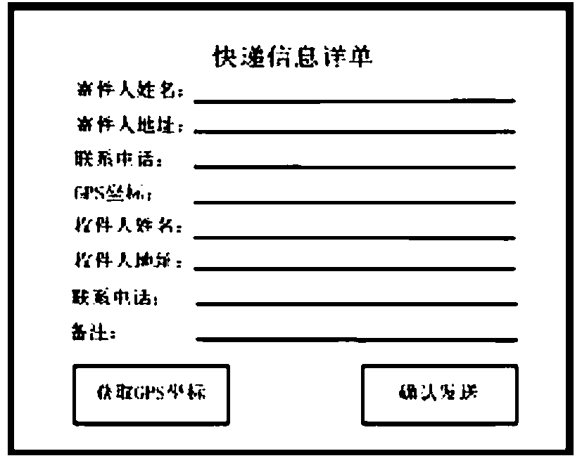 A quadcopter-based express delivery system, express delivery method and monocular obstacle avoidance method