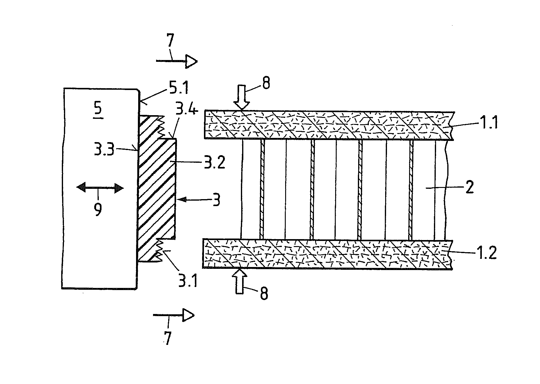 Method for producing a lightweight component, and support element