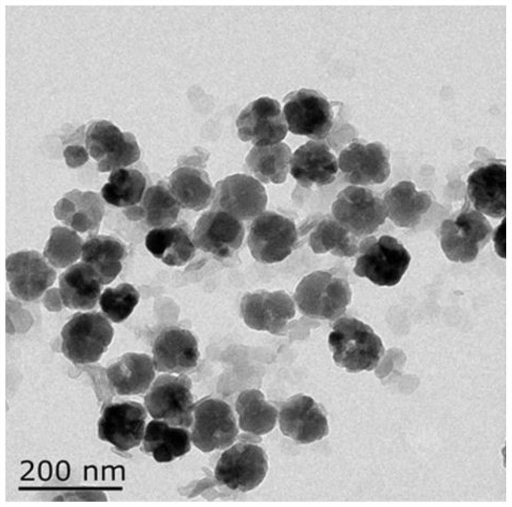 Quick-acting water body magnetic nano phosphorus removing agent as well as preparation method and application thereof