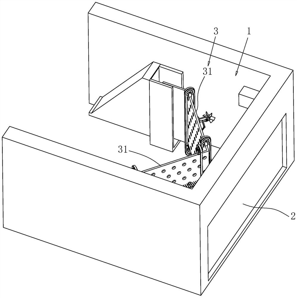 Sewage interception, regulation, storage and drainage system and drainage control method thereof