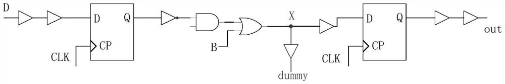 Time sequence optimization method based on dummy
