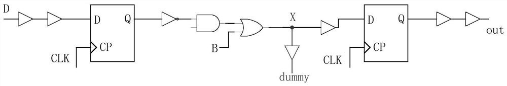 Time sequence optimization method based on dummy