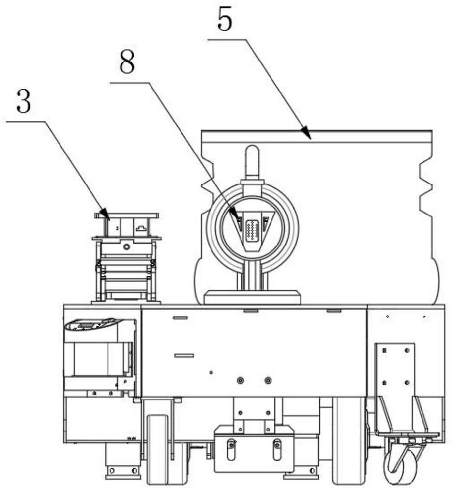 Self-running epidemic prevention and control robot