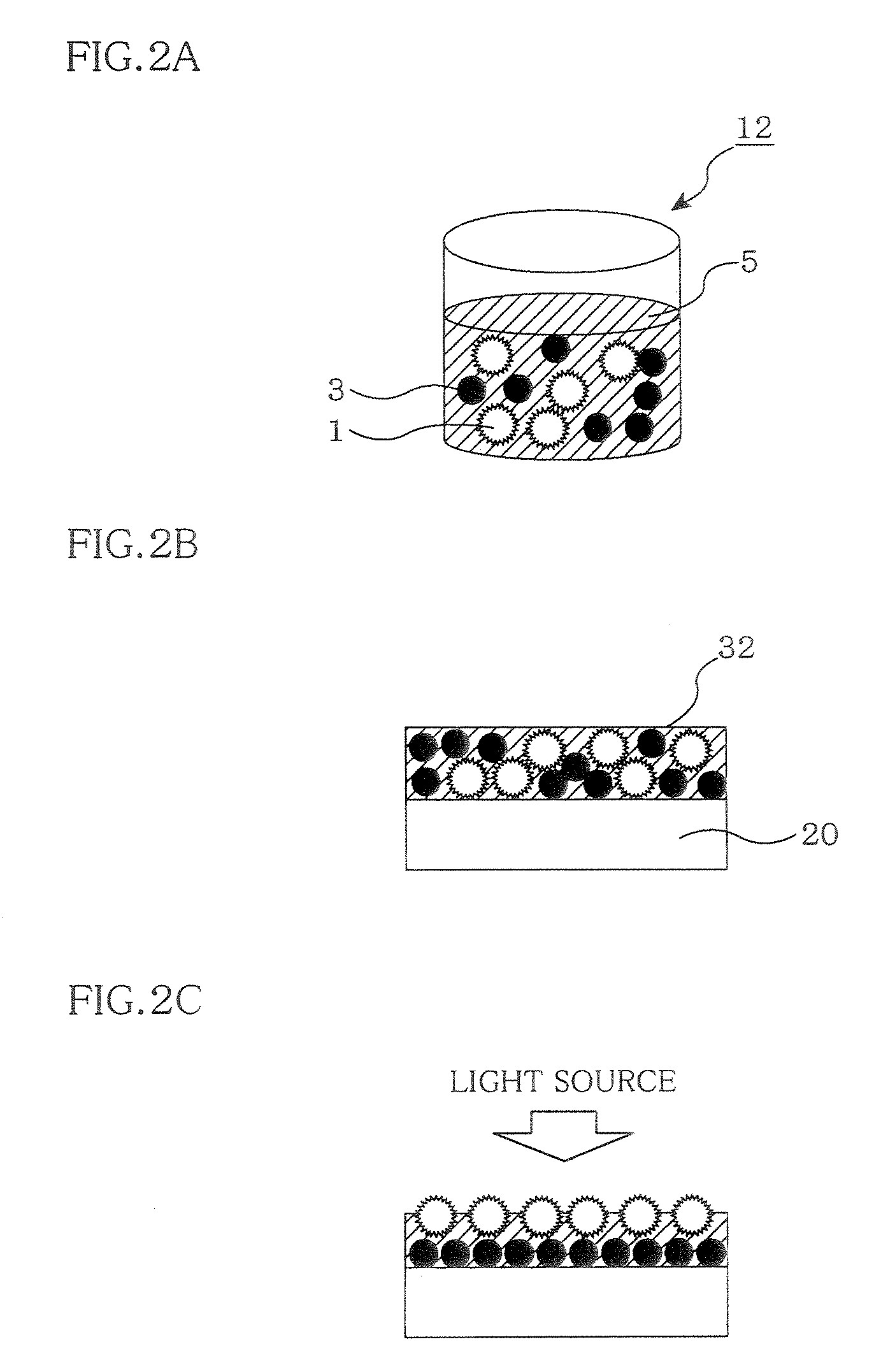 Composition for color converting member and production method of color conversion substrate using the same