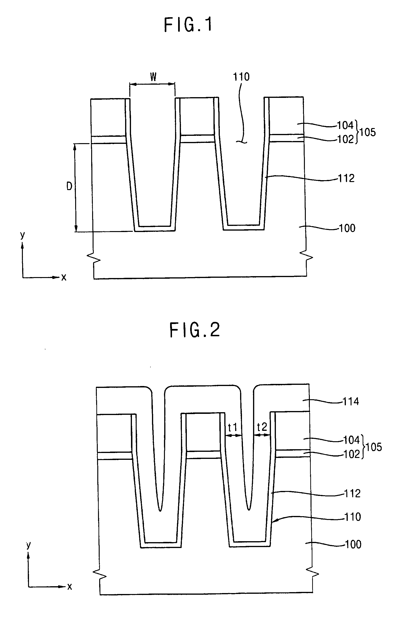 Method of removing an oxide and method of filling a trench using the same