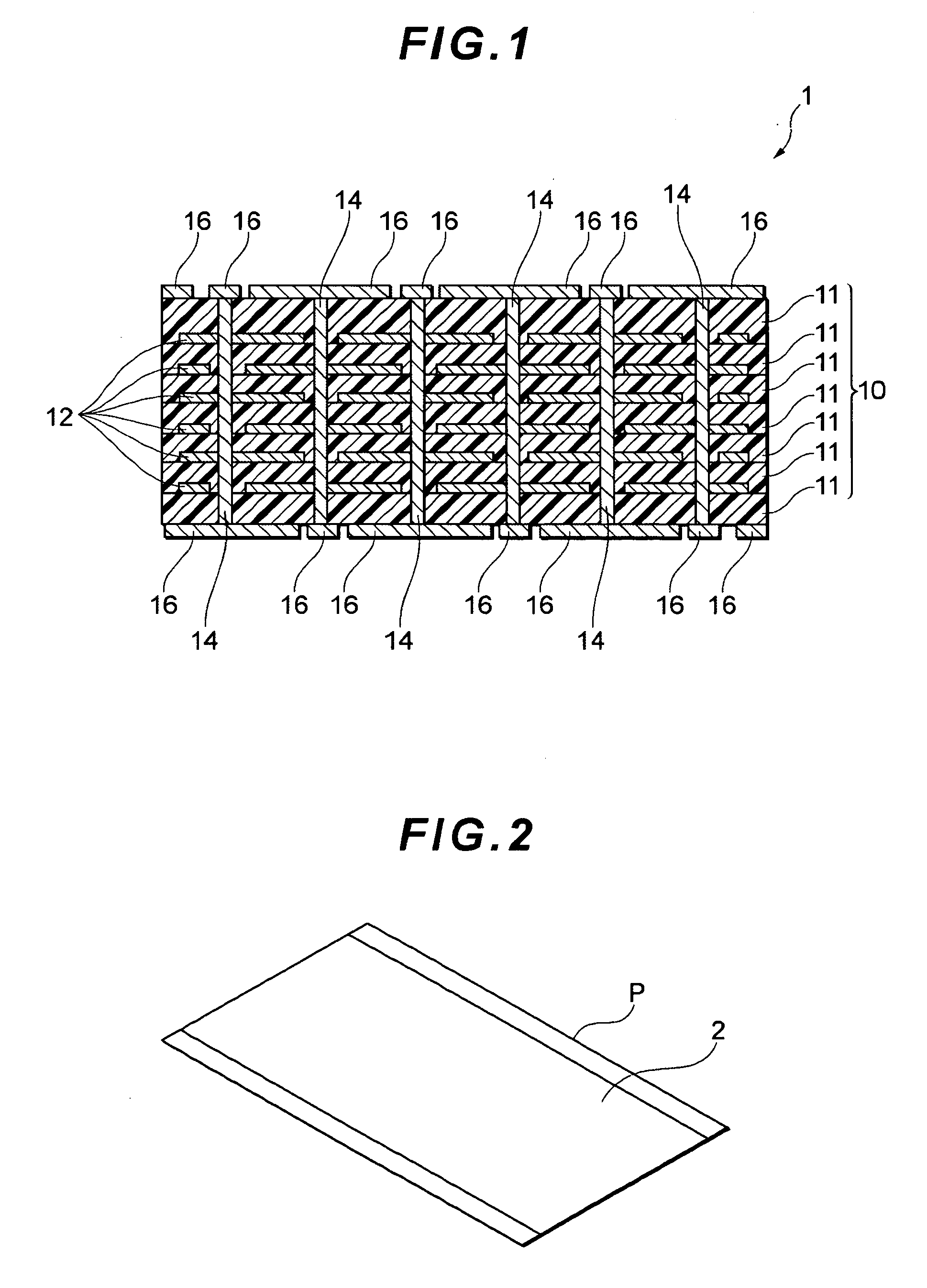 Layered ceramic electronic component and manufacturing method therefor