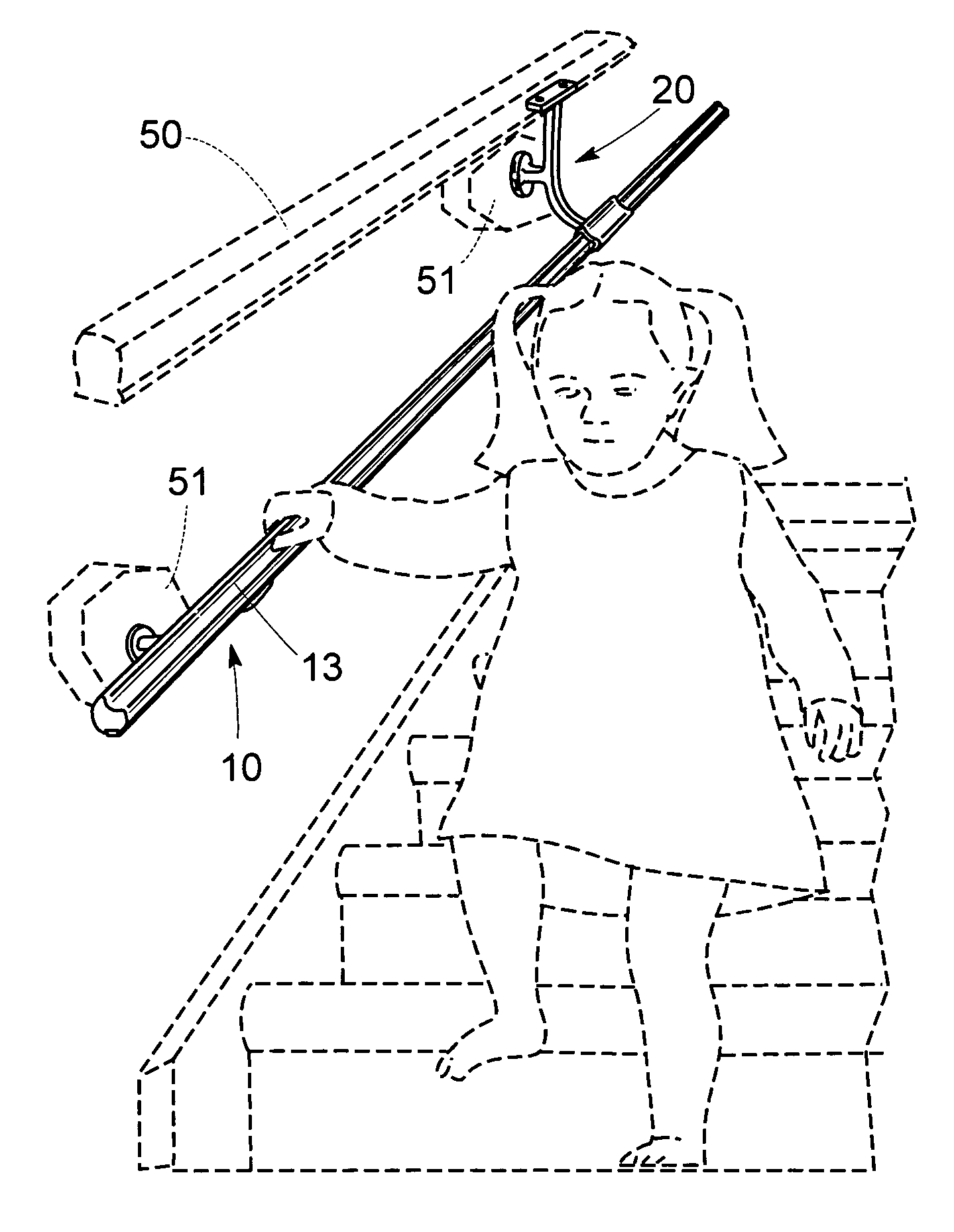 Handrail for toddlers