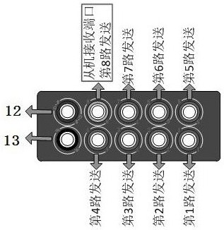 Cable secondary line checking instrument