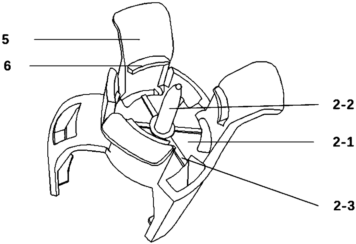 A medicate cup having an eccentric needle structure