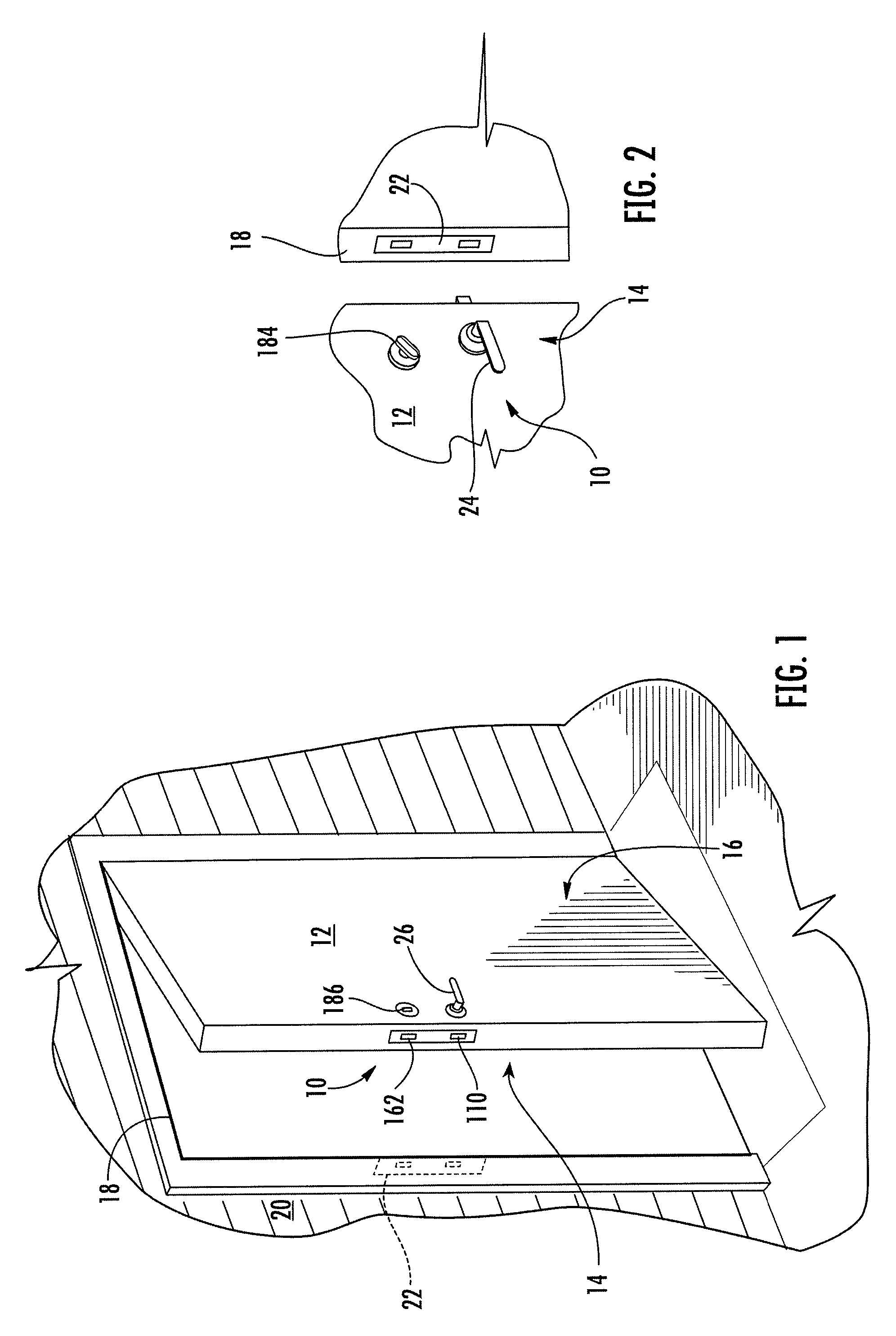 Lock assembly with anti-panic feature and associated method