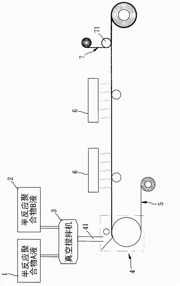 Double-solution type preparation method for high-heat-resistance high-wear-resistance polyurethane