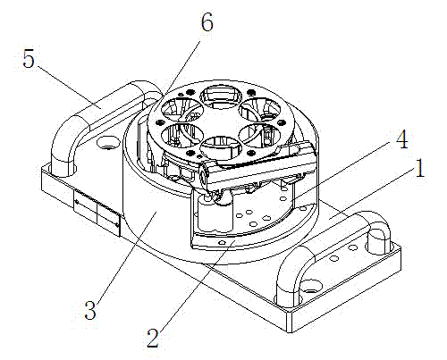 Clamping jig of automobile compressor