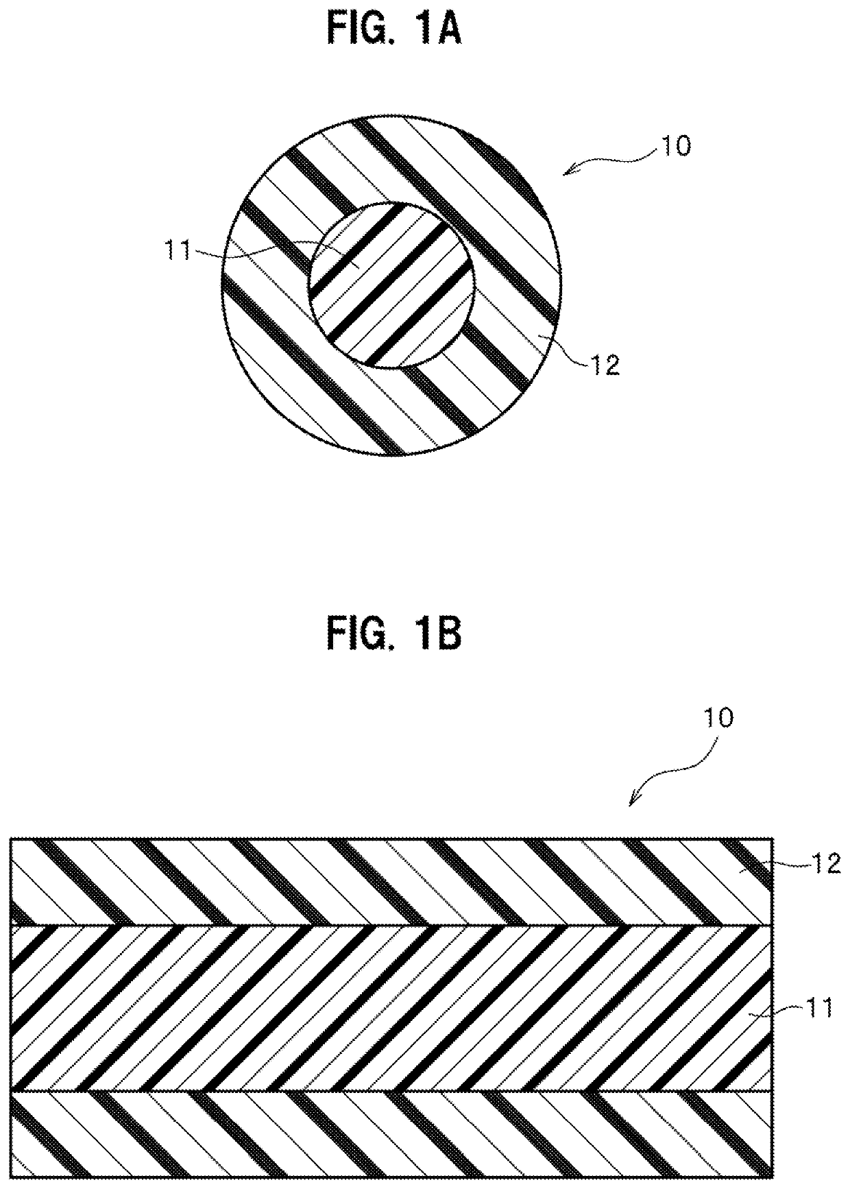 Core-sheath composite fiber and method for producing same