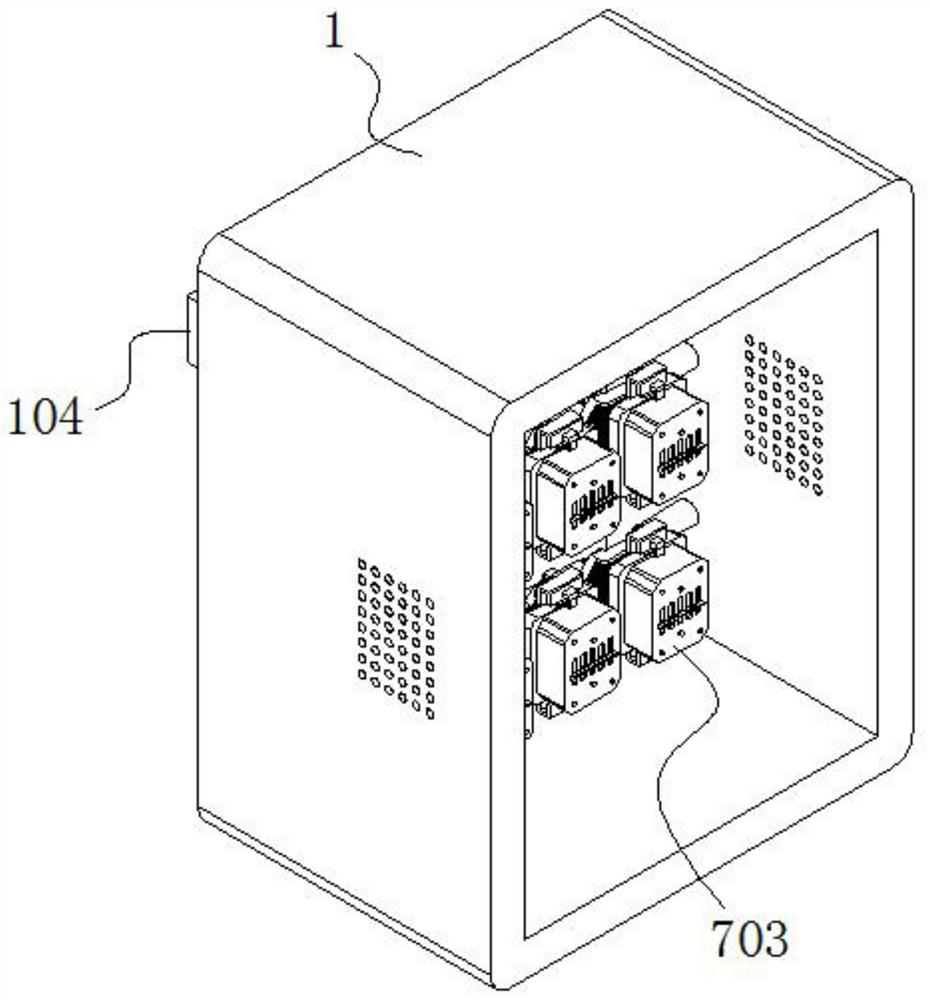 Combined system of low-voltage electrical complete equipment