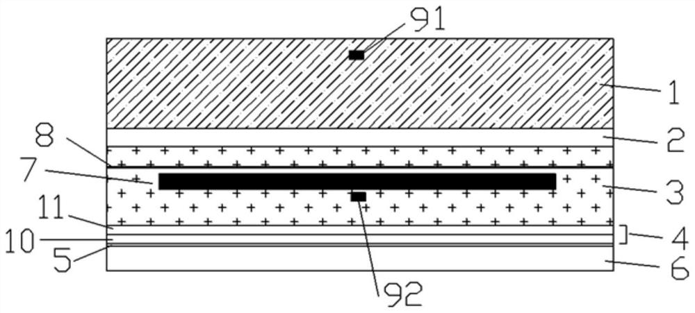 A kind of injection type conductive asphalt concrete, bridge deck pavement structure and pavement method