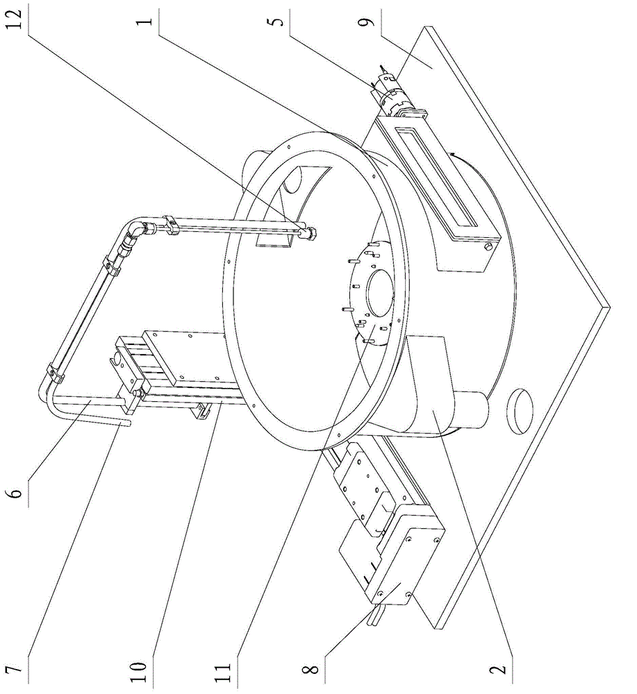 CUP structure preventing high-pressure water mist splashing