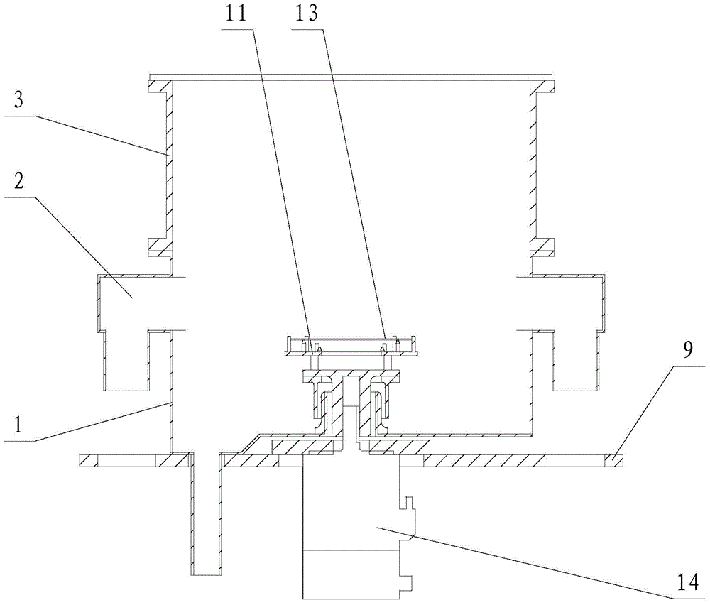 CUP structure preventing high-pressure water mist splashing