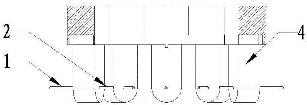 Polyhedron funnel type air inlet unit for CVD (chemical vapor deposition) equipment and CVD equipment