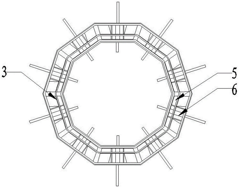 Polyhedron funnel type air inlet unit for CVD (chemical vapor deposition) equipment and CVD equipment