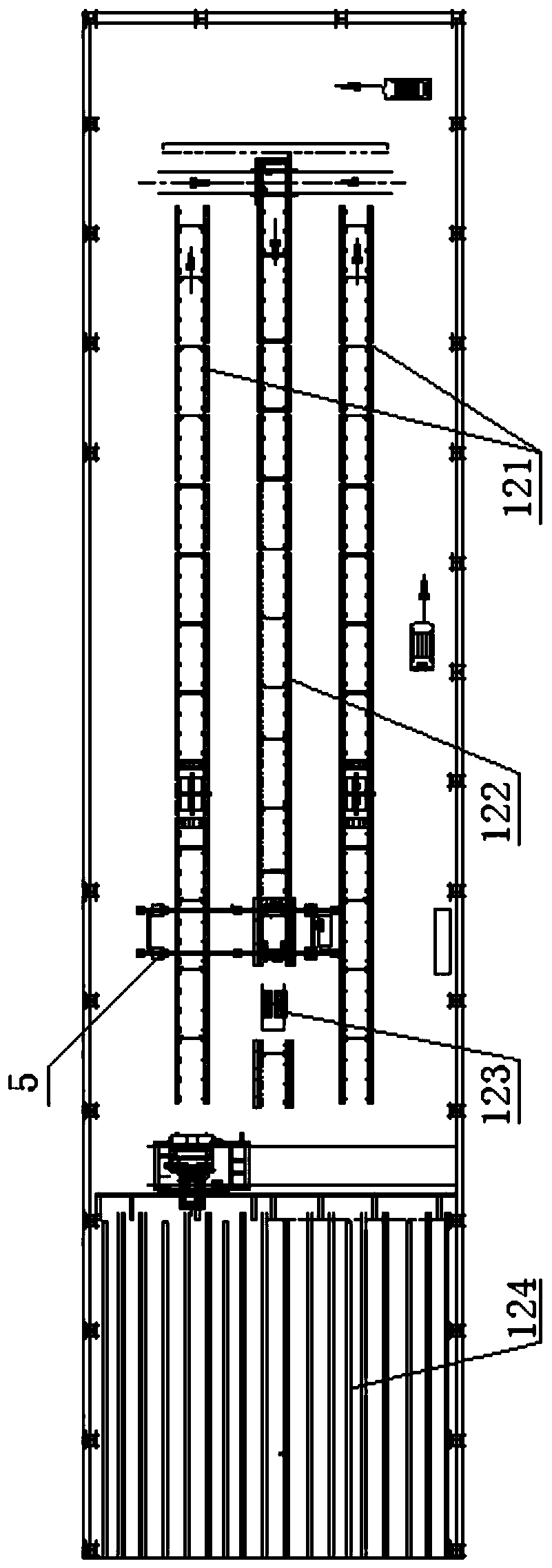 Reinforced concrete component precast yard structure