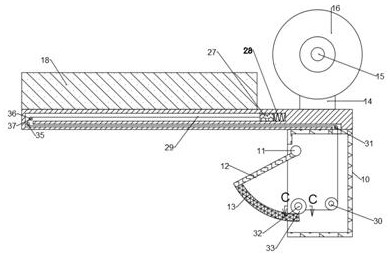 Hidden type marking gun for EAS block-shaped labels