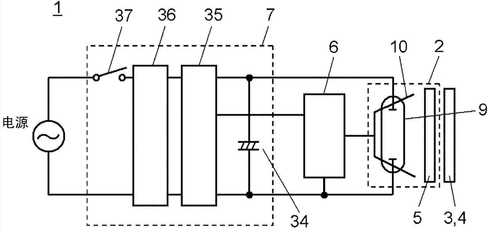 Photoradiation device and photoradiation therapy/prophylaxis device comprising same