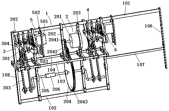 Carbon fiber flapping wing aircraft easy to disassemble and assemble