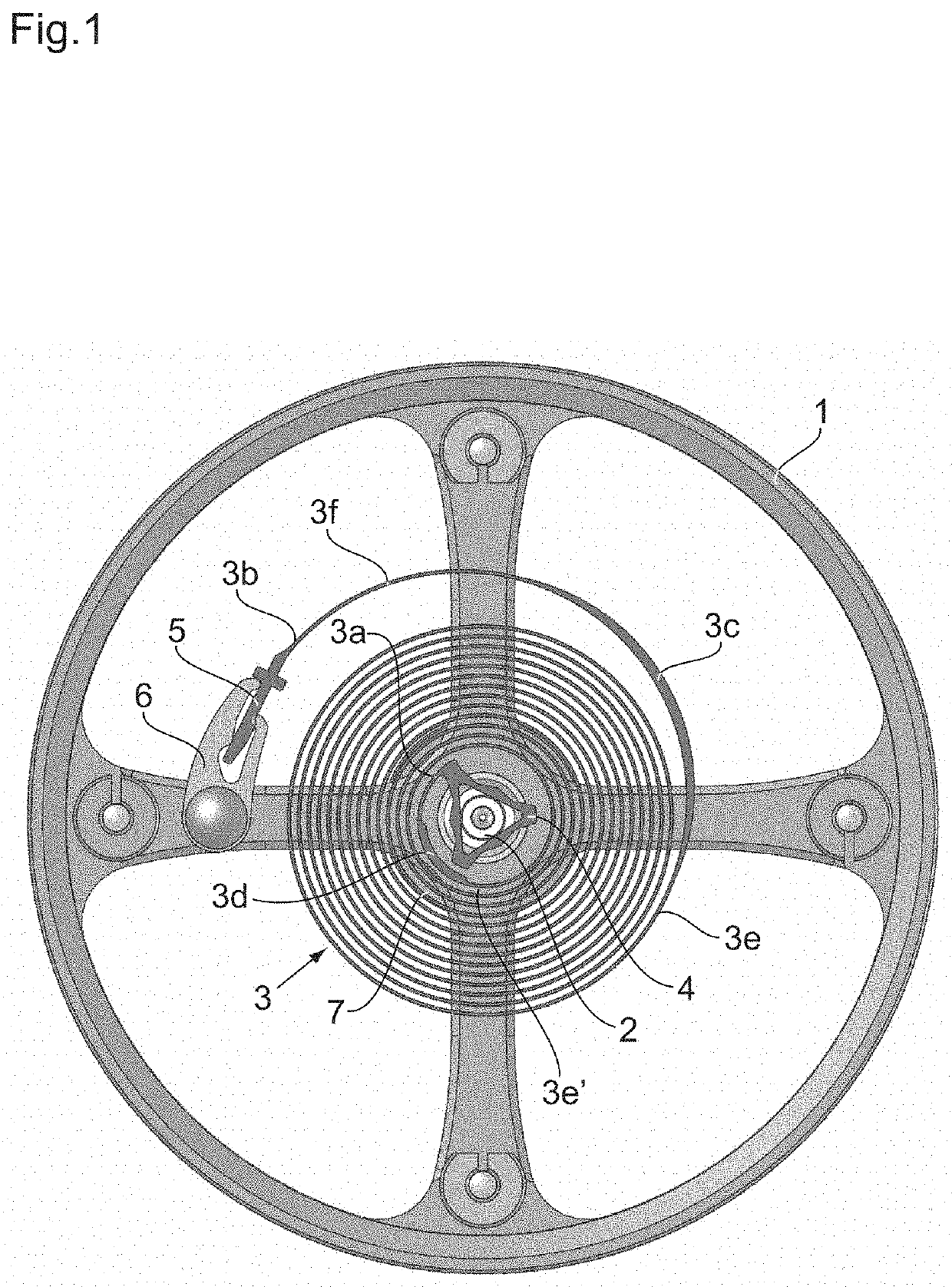 Balance-hairspring oscillator for a timepiece