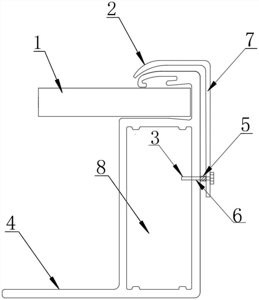 Assembly system of drainage component