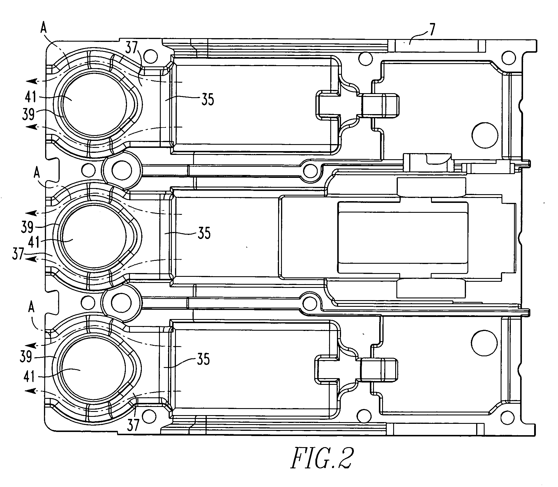 ARC chute assembly and electric power switch incorporating same